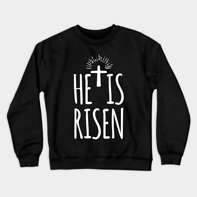 He Is Risen Shirt For Men Women Christian Gifts Happy Easter Crewneck Sweatshirt by tabbythesing960